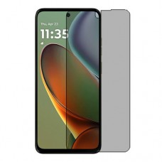 Motorola Moto G15 Power  מגן מסך נאנו זכוכית 9H פרטיות יחידה אחת סקרין מובייל