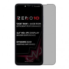 itel Zeno 10  מגן מסך נאנו זכוכית 9H פרטיות יחידה אחת סקרין מובייל
