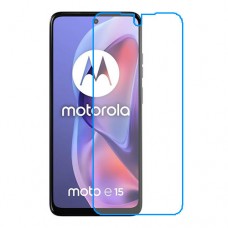 Motorola Moto E15  מגן מסך נאנו זכוכית 9H יחידה אחת סקרין מובייל