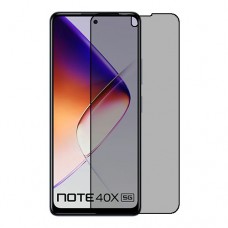 Infinix Note 40X 5G  מגן מסך הידרוג'ל פרטיות (סיליקון) יחידה אחת סקרין מובייל