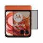 Motorola Razr 50 - Folded  מגן מסך נאנו זכוכית 9H פרטיות יחידה אחת סקרין מובייל
