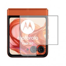 Motorola Razr 50 - Folded  מגן מסך הידרוג'ל שקוף (סיליקון) יחידה אחת סקרין מובייל