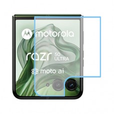 Motorola Razr 50 Ultra - Folded  מגן מסך נאנו זכוכית 9H יחידה אחת סקרין מובייל