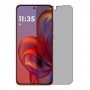 Motorola Moto S50 מגן מסך הידרוג'ל פרטיות (סיליקון) יחידה אחת סקרין מובייל