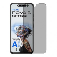 Tecno Pova 6 Neo 5G מגן מסך הידרוג'ל פרטיות (סיליקון) יחידה אחת סקרין מובייל