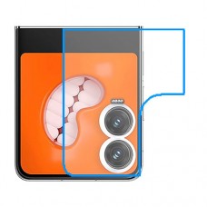 Infinix Zero Flip - Folded מגן מסך נאנו זכוכית 9H יחידה אחת סקרין מובייל