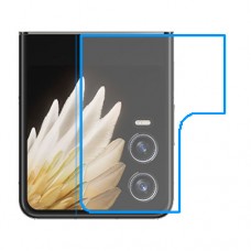 Tecno Phantom V Flip2 - Folded מגן מסך נאנו זכוכית 9H יחידה אחת סקרין מובייל