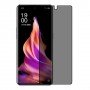 Oppo Reno9 Pro מגן מסך הידרוג'ל פרטיות (סיליקון) יחידה אחת סקרין מובייל