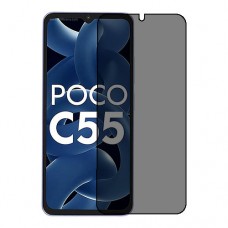 Xiaomi Poco C55 מגן מסך הידרוג'ל פרטיות (סיליקון) יחידה אחת סקרין מובייל