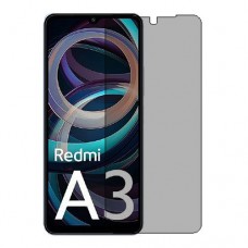 Xiaomi Redmi A3 מגן מסך הידרוג'ל פרטיות (סיליקון) יחידה אחת סקרין מובייל
