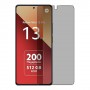 Xiaomi Redmi Note 13 Pro 4G מגן מסך נאנו זכוכית 9H פרטיות יחידה אחת סקרין מובייל