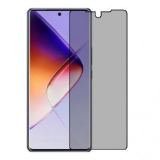Infinix Note 40 Pro 4G מגן מסך הידרוג'ל פרטיות (סיליקון) יחידה אחת סקרין מובייל