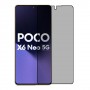 Xiaomi Poco X6 Neo מגן מסך נאנו זכוכית 9H פרטיות יחידה אחת סקרין מובייל