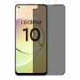 [4 יחידות] Realme 10 מגן מסך נאנו זכוכית 9H פרטיות סקרין מובייל