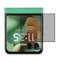 Motorola Razr 2025 - Folded  מגן מסך הידרוג'ל פרטיות (סיליקון) יחידה אחת סקרין מובייל