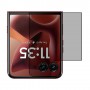 Motorola Razr Ultra 2025 - Folded  מגן מסך הידרוג'ל פרטיות (סיליקון) יחידה אחת סקרין מובייל