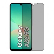 Samsung Galaxy A26  מגן מסך הידרוג'ל פרטיות (סיליקון) יחידה אחת סקרין מובייל