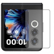 ZTE nubia Flip2 - Folded  מגן מסך הידרוג'ל שקוף (סיליקון) יחידה אחת סקרין מובייל