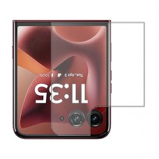 Motorola Razr Ultra 2025 - Folded  מגן מסך כמו דף נייר יחידה אחת סקרין מובייל