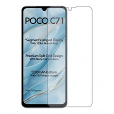 Xiaomi Poco C71 4G  מגן מסך כמו דף נייר יחידה אחת סקרין מובייל