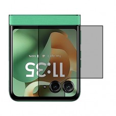Motorola Razr 2025 - Folded  מגן מסך נאנו זכוכית 9H פרטיות יחידה אחת סקרין מובייל