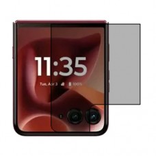Motorola Razr 60 Ultra - Folded  מגן מסך נאנו זכוכית 9H פרטיות יחידה אחת סקרין מובייל