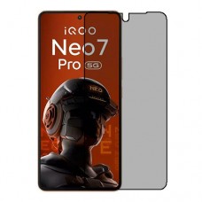 Vivo iQOO Neo 7 Pro מגן מסך הידרוג'ל פרטיות (סיליקון) יחידה אחת סקרין מובייל