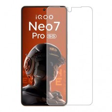 Vivo iQOO Neo 7 Pro מגן מסך הידרוג'ל שקוף (סיליקון) יחידה אחת סקרין מובייל