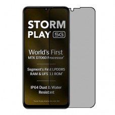 Lava Storm Play 5G  מגן מסך הידרוג'ל פרטיות (סיליקון) יחידה אחת סקרין מובייל