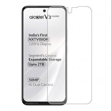 Alcatel V3 Classic 5G  מגן מסך הידרוג'ל שקוף (סיליקון) יחידה אחת סקרין מובייל