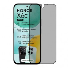 Honor X6c  מגן מסך נאנו זכוכית 9H פרטיות יחידה אחת סקרין מובייל
