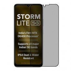 Lava Storm Lite 5G  מגן מסך נאנו זכוכית 9H פרטיות יחידה אחת סקרין מובייל