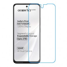 Alcatel V3 Classic 5G  מגן מסך נאנו זכוכית 9H יחידה אחת סקרין מובייל