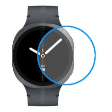 Samsung Galaxy Watch8 - 44 MM  מגן מסך נאנו זכוכית 9H יחידה אחת סקרין מובייל