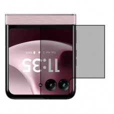 [4 יחידות] Motorola Razr 2026 - Folded  מגן מסך הידרוג'ל פרטיות (סיליקון) סקרין מובייל
