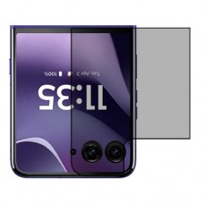[4 יחידות] Motorola Razr 70+ - Folded  מגן מסך הידרוג'ל פרטיות (סיליקון) סקרין מובייל
