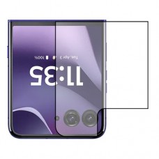 [4 יחידות] Motorola Razr 70 Ultra - Folded  מגן מסך הידרוג'ל שקוף (סיליקון) סקרין מובייל