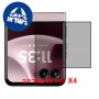 [4 יחידות] Motorola Razr 2026 - Folded  מגן מסך נאנו זכוכית 9H פרטיות סקרין מובייל
