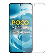 Xiaomi Poco M7 Plus 5G  מגן מסך הידרוג'ל שקוף (סיליקון) יחידה אחת סקרין מובייל