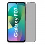 [4 יחידות] Samsung Galaxy F07  מגן מסך נאנו זכוכית 9H פרטיות סקרין מובייל