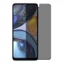 [4 יחידות] Motorola Moto G22 מגן מסך נאנו זכוכית 9H פרטיות סקרין מובייל
