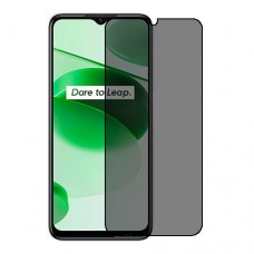 [4 יחידות] Realme C35 מגן מסך נאנו זכוכית 9H פרטיות סקרין מובייל