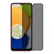 [4 יחידות] Samsung Galaxy A03 מגן מסך נאנו זכוכית 9H פרטיות סקרין מובייל