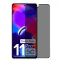 [4 יחידות] Xiaomi Redmi Note 11 Pro+ 5G (India) מגן מסך נאנו זכוכית 9H פרטיות סקרין מובייל
