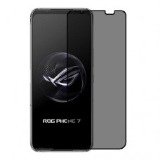 Asus ROG Phone 7 Ultimate מגן מסך הידרוג'ל פרטיות (סיליקון) יחידה אחת סקרין מובייל