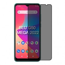 [4 יחידות] BLU G50 Mega 2022 מגן מסך הידרוג'ל פרטיות (סיליקון) סקרין מובייל