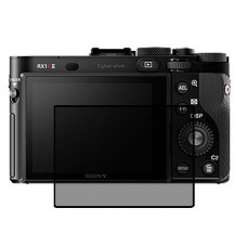 [3 יחידות] מגן מסך הידרוג'ל פרטיות (סיליקון) למצלמה מדגם : Sony Cyber-shot DSC-RX1R II מותג : סקרין מובייל