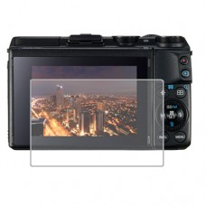 [3 יחידות] מגן מסך הידרוג'ל שקוף (סיליקון) למצלמה מדגם : Canon EOS M3 מותג : סקרין מובייל