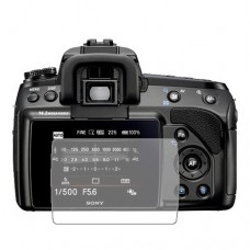 [3 יחידות] מגן מסך הידרוג'ל שקוף (סיליקון) למצלמה מדגם : Sony Alpha DSLR-A450 מותג : סקרין מובייל