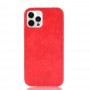 כיסוי עבור Apple iPhone 12 בצבע - אדום